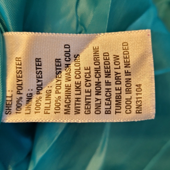 Quilted Puffer Vest CROWN & IVY Women's Medium Slim Fit - Picture 5 of 8